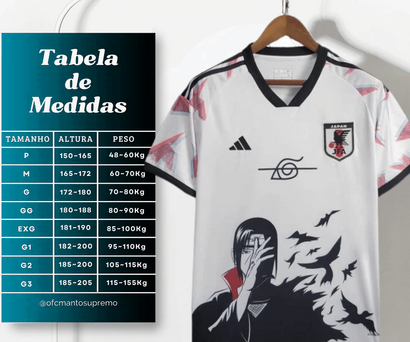 Camisa Jersey - Ed. Especial Itachi Uchiha
