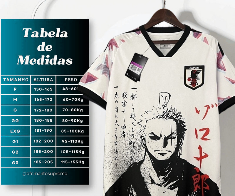 Camisa Jersey - Ed. Especial Roronoa Zoro