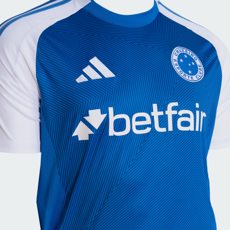 Camisa do Cruzeiro 2025/26 Azul - Home Masculina