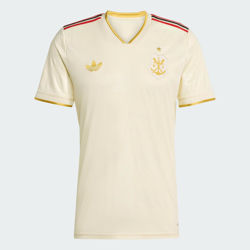 Nova camisa Flamengo III 2025 - Bege