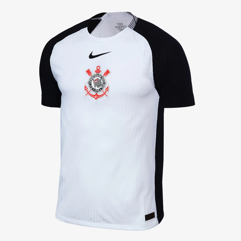 Camisa Corinthiano I e II 2025- Branca e Preta